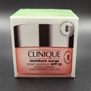 NIB Clinique Moisture Surge SPF 28 Hydrator Moisturizer 1.7 oz